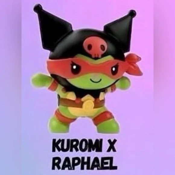 NEW Teenage Mutant Ninja Turtles x Hello Kitty Sanrio Happy Meal Toys Lot Of 3 - Picture 4 of 4